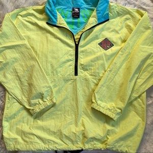 Yellow Gotcha Windbreaker